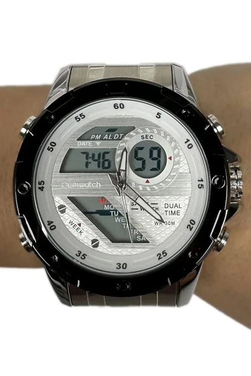 Мъжки часовник с метална верижка