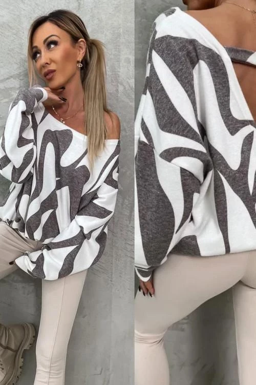 Дамска блуза с дълъг ръкав