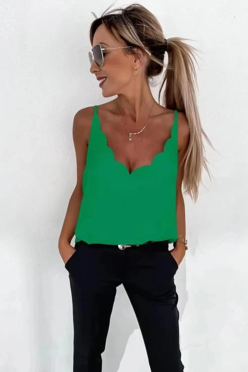 Γυναικείο τοπ με λεπτές τιράντες