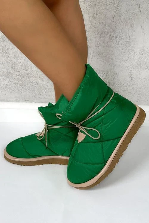 Дамски боти с връзки