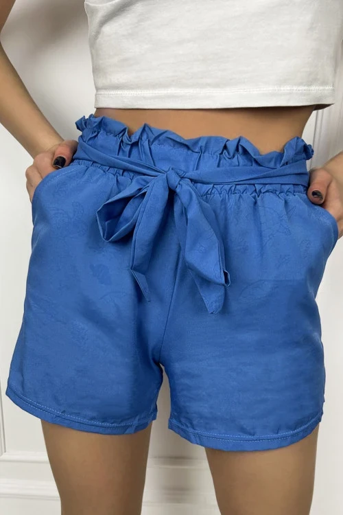 Ženske kratke hlače s remenom