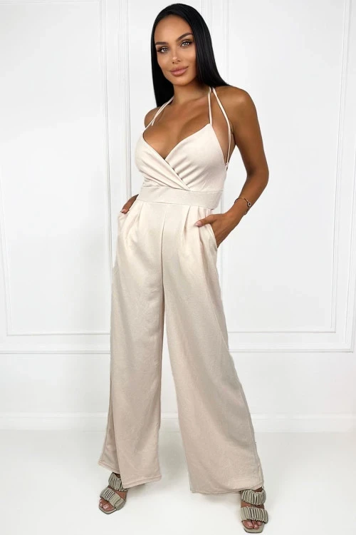 Women's jumpsuit with straps