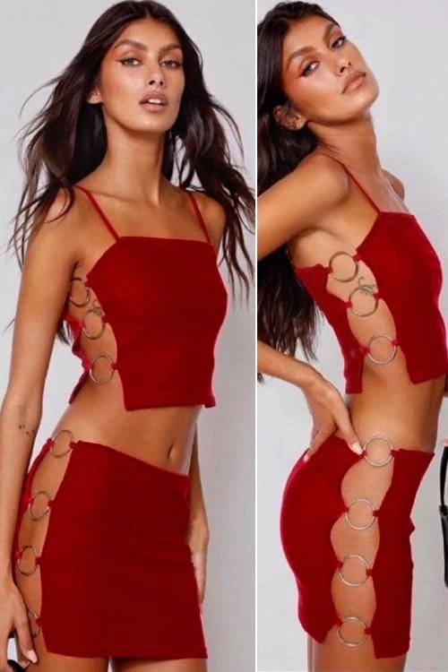 Дамски комплект от две части