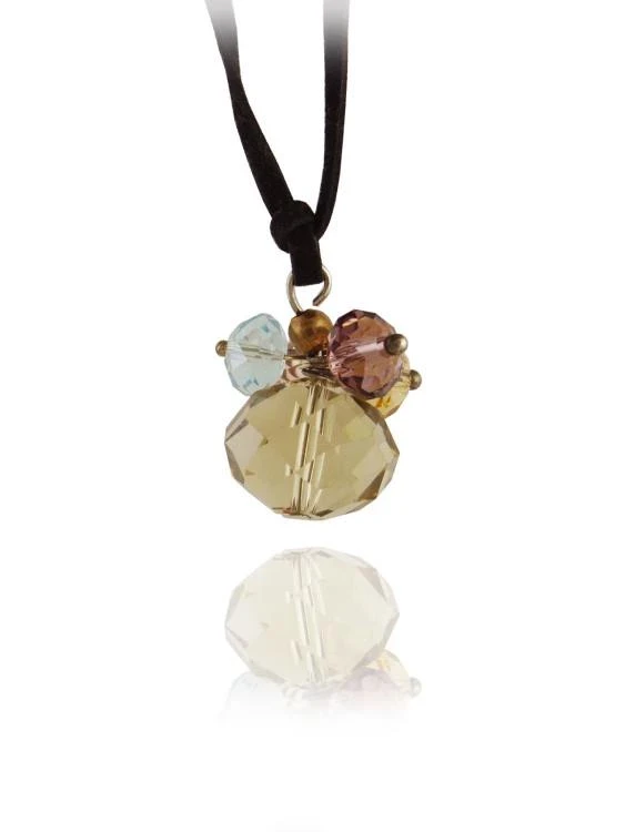 колие с камъни swarovski