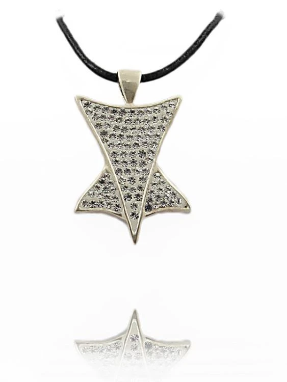 сребърно колие