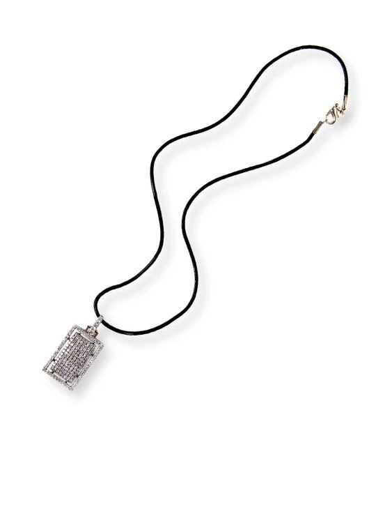 сребърно колие