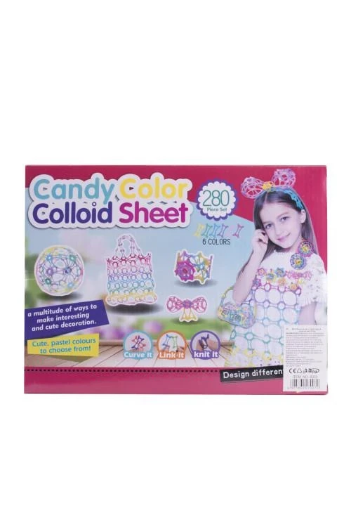 Dečiji konstrukcioni komplet za devojčicu stariju od 3 godine od 280 delova