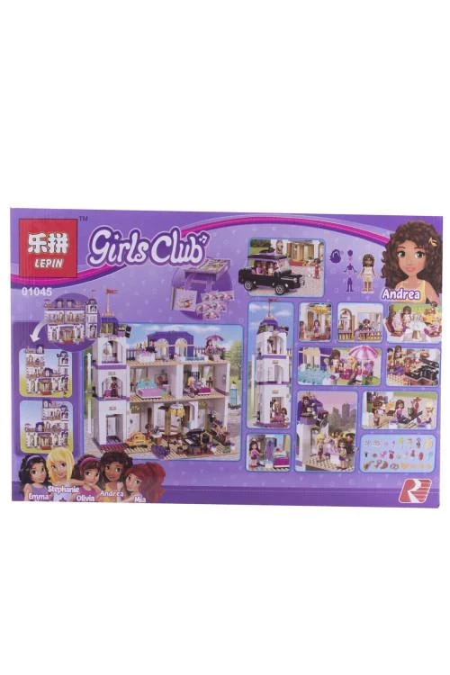 Otroški konstrukter za deklice preko 6 let iz 280 delčkov