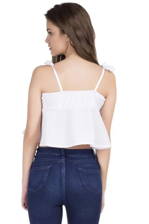 Дамски топ с възел