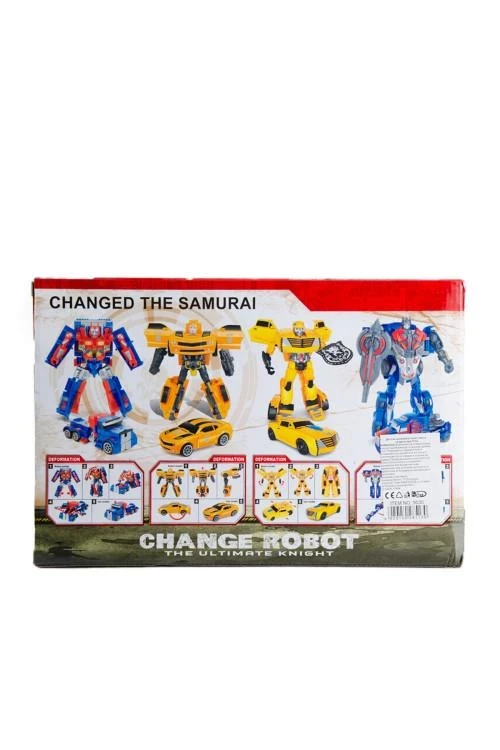 Robot jucărie-transformator pentru băieți peste 3 ani