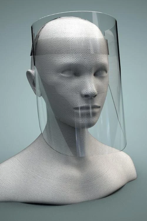 Универсален предпазен лицев шлем