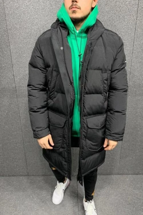 Мъжко яке с качулка