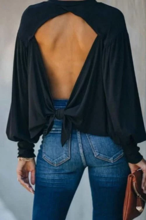 Дамска блуза с дълъг ръкав