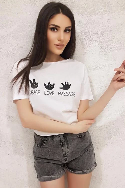 Дамска дълга тениска