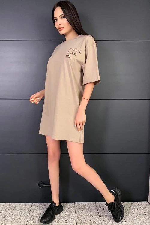 Дамска блуза с къс ръкав