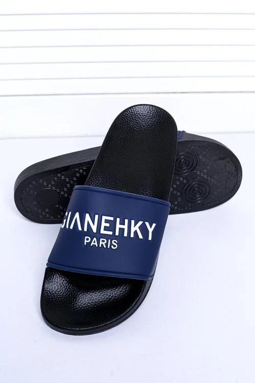 Мъжки джапанки с надпис