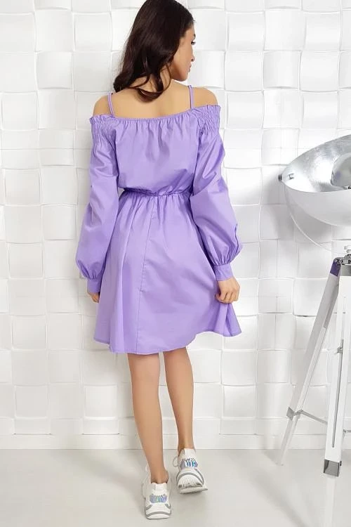 Rochie de dama cu maneci lungi