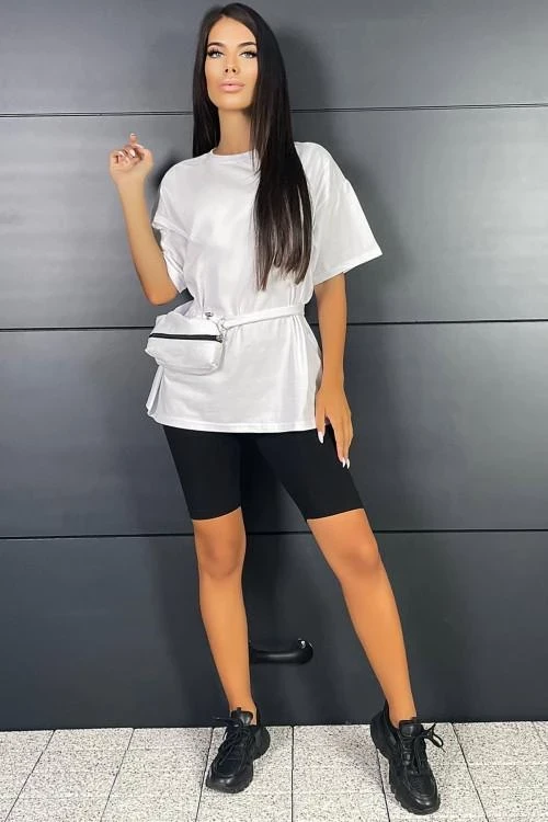 Дамски ежедневен комплект с чанта