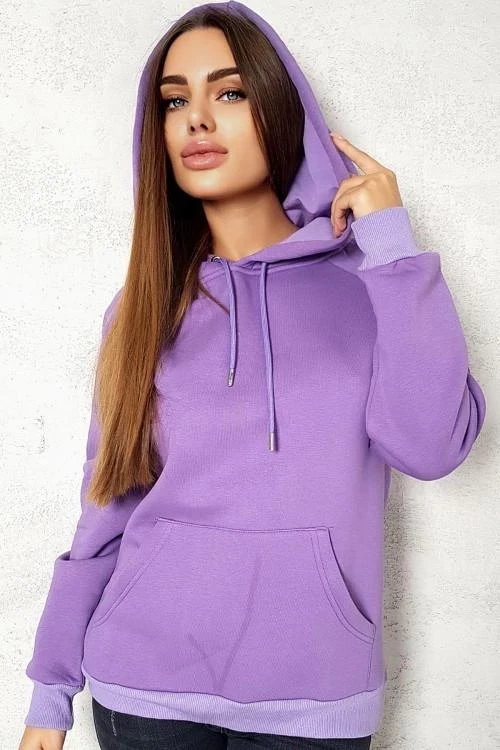 Дамски суитшърт с изчистен дизайн