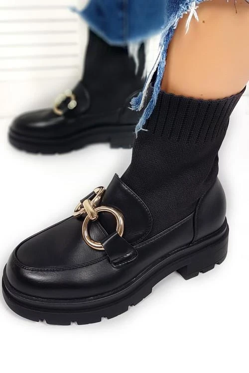 Дамски боти с ефектен дизайн