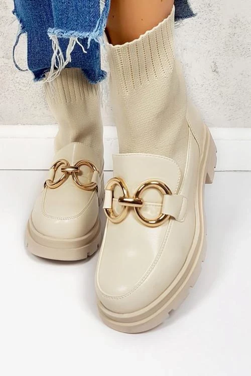 Дамски боти с ефектен дизайн