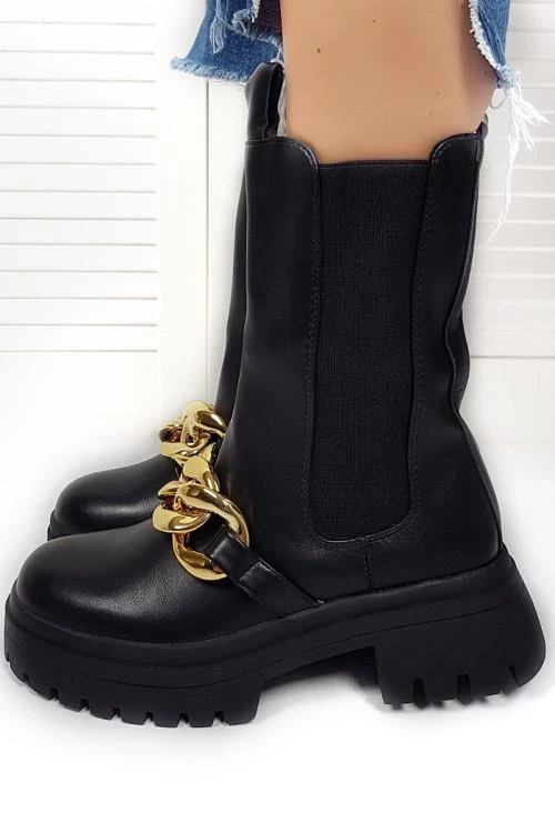 Дамски боти с ефектен дизайн