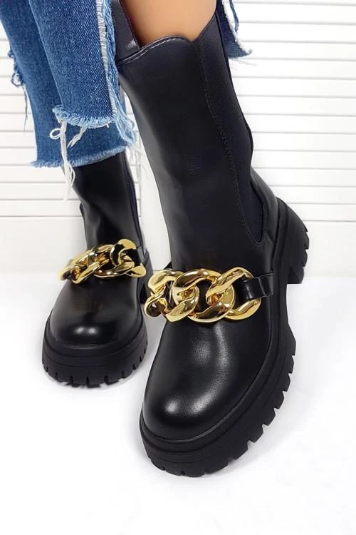 Дамски боти с ефектен дизайн