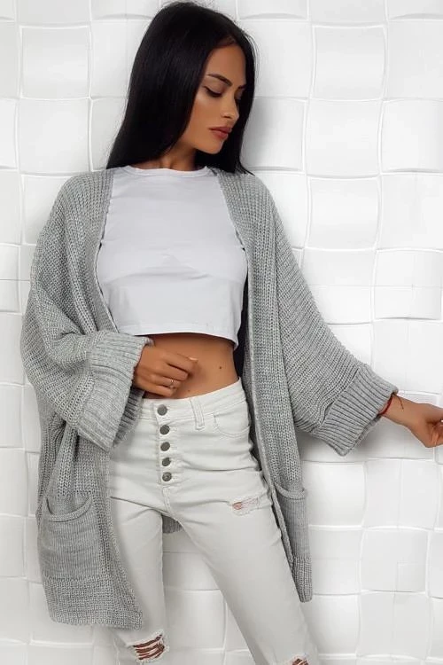 Дамска жилетка плетена