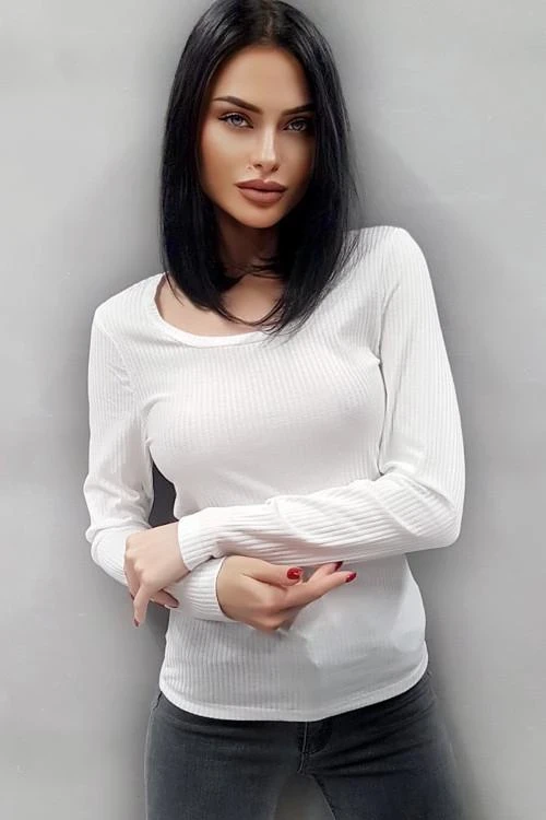 Bluza de dama cu maneca lunga