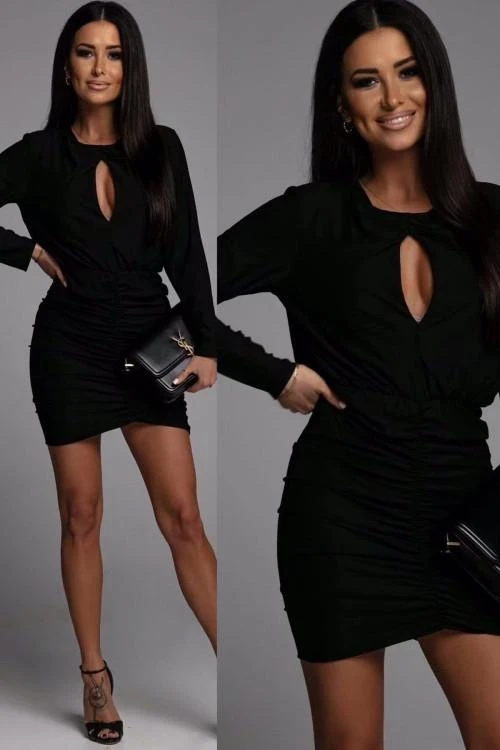 Дамска рокля с кройка по тялото