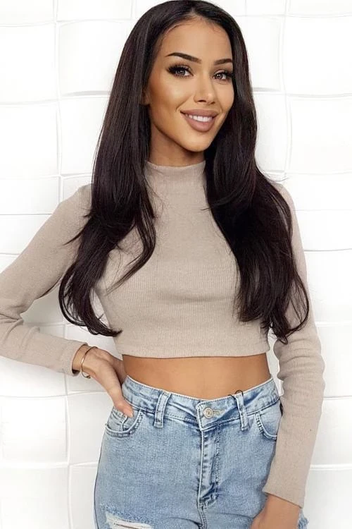 Дамска къса блуза