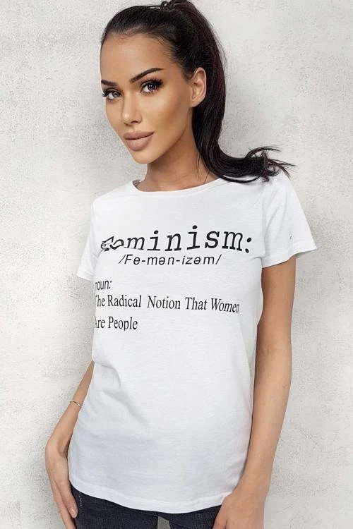 Дамска блуза с къс ръкав