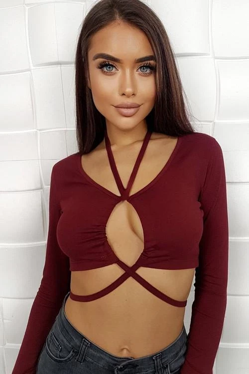 Dámska blúzka s efektnými rukávmi