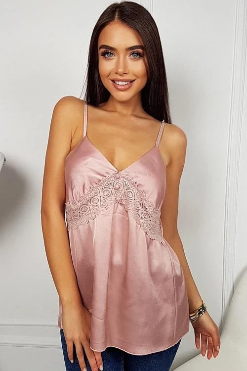 Γυναικείο τοπ με λεπτές τιράντες