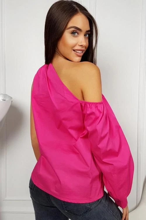 Dámska blúzka s efektnými rukávmi