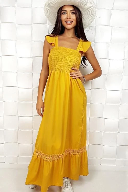 Дълга дамска рокля