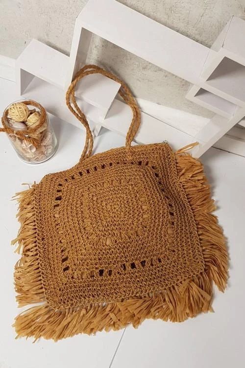 Geanta tricotata pentru femei