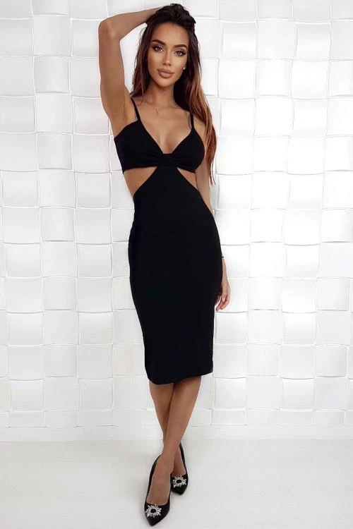 Ladies dress with thin straps