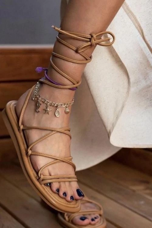 Дамски ежедневни сандали