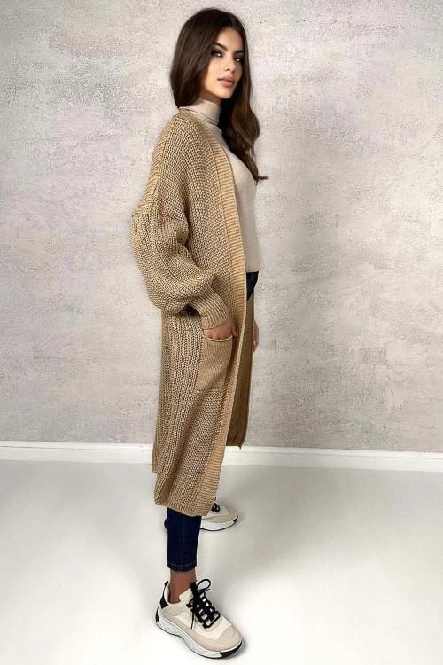 Дамска дълга жилетка