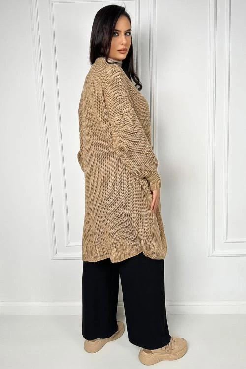 Дамска дълга жилетка