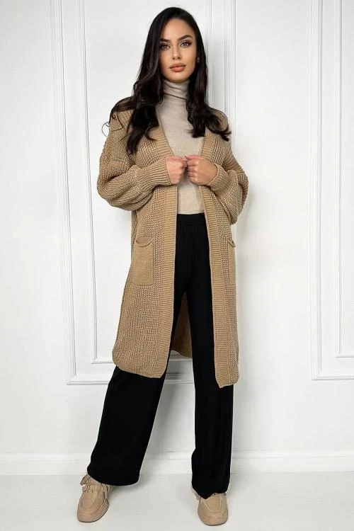 Дамска дълга жилетка