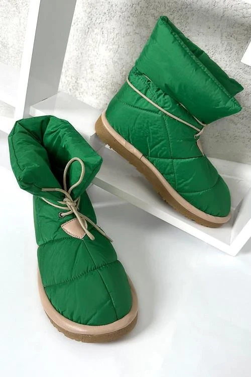 Дамски боти с връзки