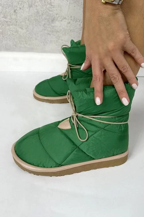 Дамски боти с връзки