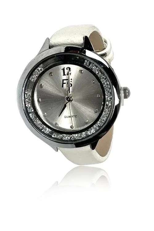 Дамски  часовник с каишка от еко кожа