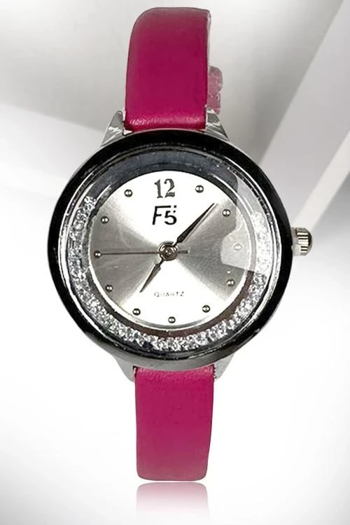 Дамски  часовник с каишка от еко кожа