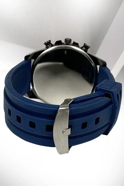 Ανδρικό ρολόι με λουράκι σιλικόνης