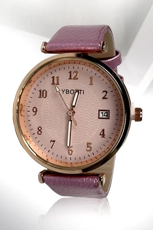 Дамски часовник с каишка от еко кожа