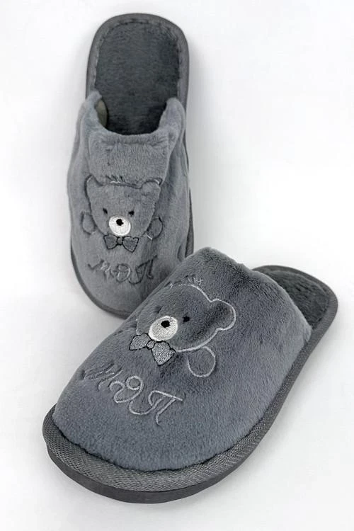 Дамски пантофи с апликация