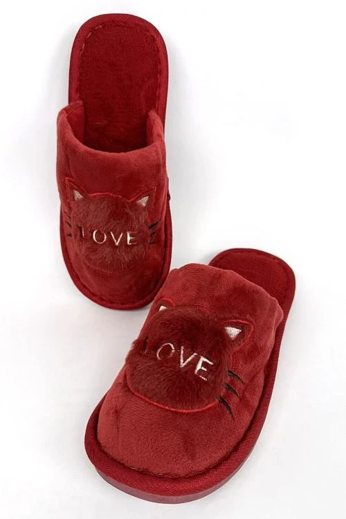 Дамски пантофи с апликация